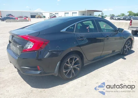 2020 Honda Civic Sport z USA, uszkodzony, nr VIN 19XFC2F85LE015860